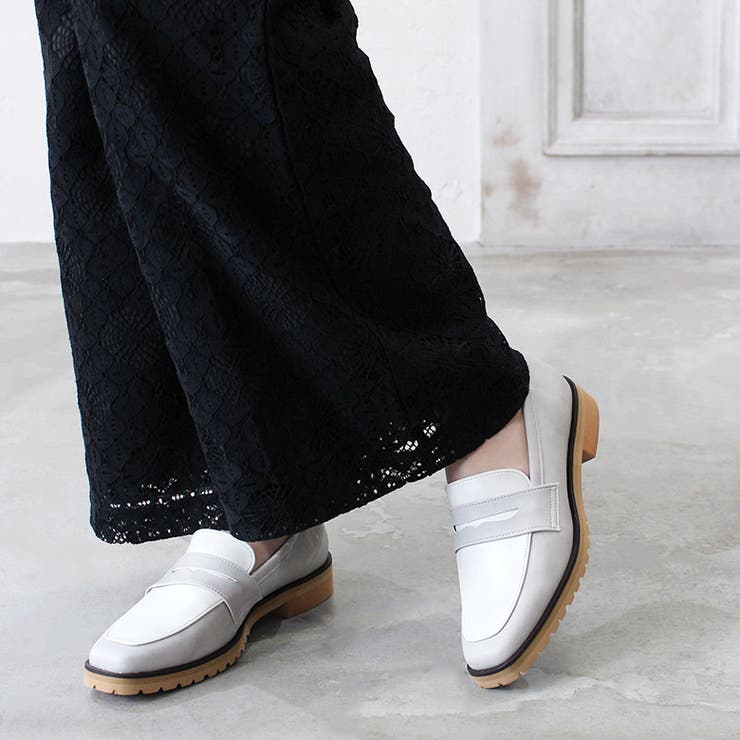 日本製 厚底コインローファー 晴雨兼用 | SHOE FANTASY | 詳細画像36 