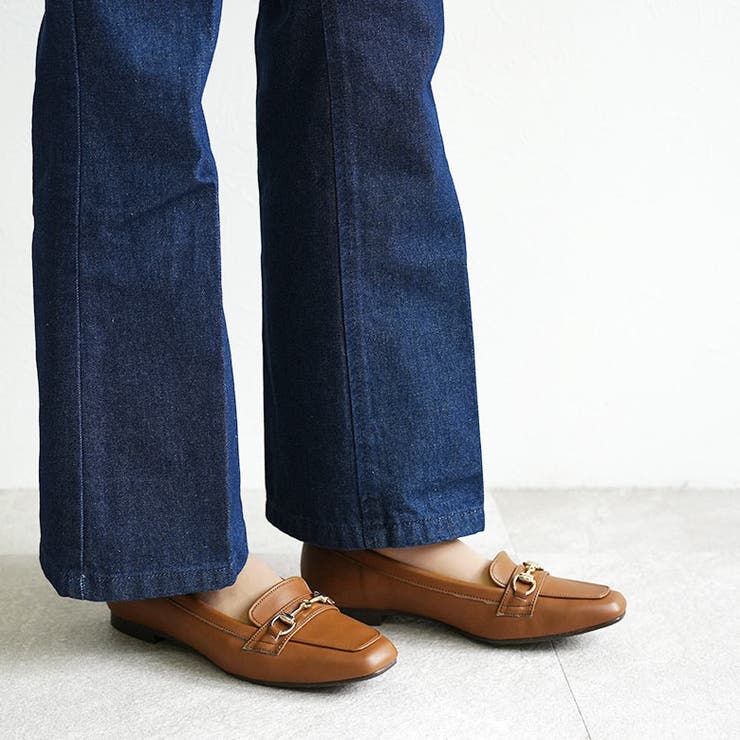 日本製 スクエアビットローファー ローヒール | SHOE FANTASY | 詳細画像21 