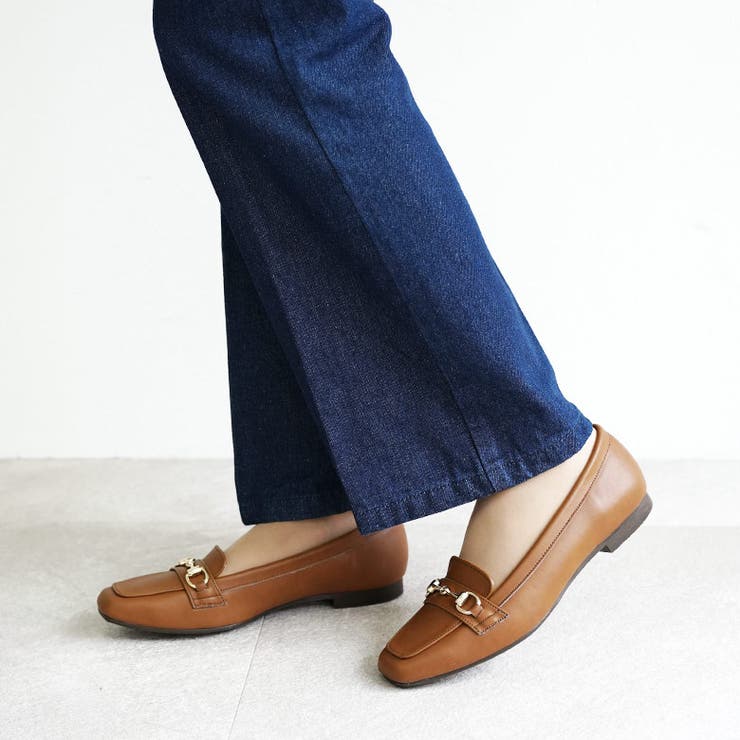 日本製 スクエアビットローファー ローヒール | SHOE FANTASY | 詳細画像23 