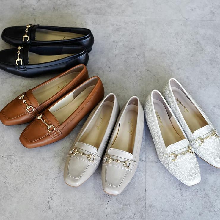 日本製 スクエアビットローファー ローヒール | SHOE FANTASY | 詳細画像11 