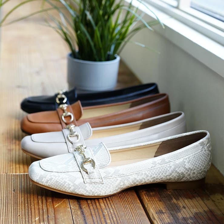 日本製 スクエアビットローファー ローヒール | SHOE FANTASY | 詳細画像13 