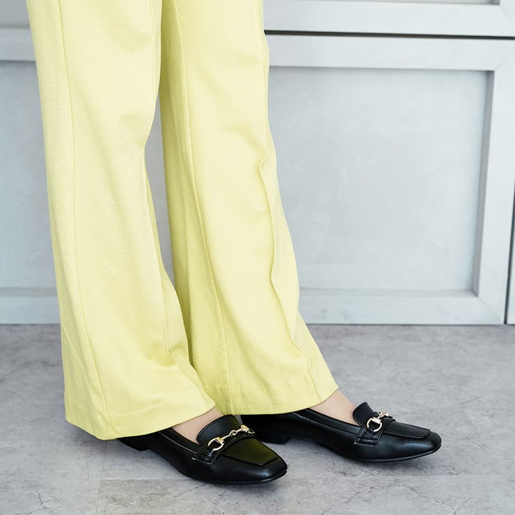 日本製 スクエアビットローファー ローヒール | SHOE FANTASY | 詳細画像18 