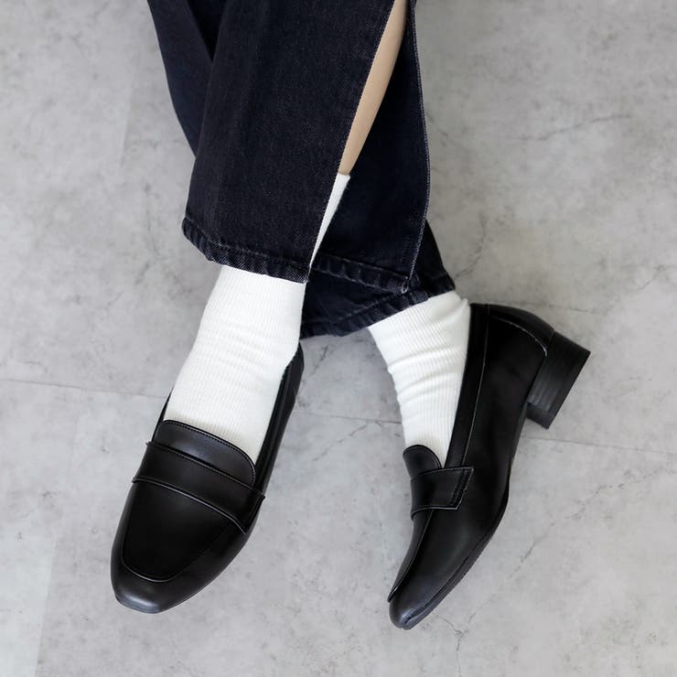 日本製 スクエアトゥ ローファー | SHOE FANTASY | 詳細画像40 