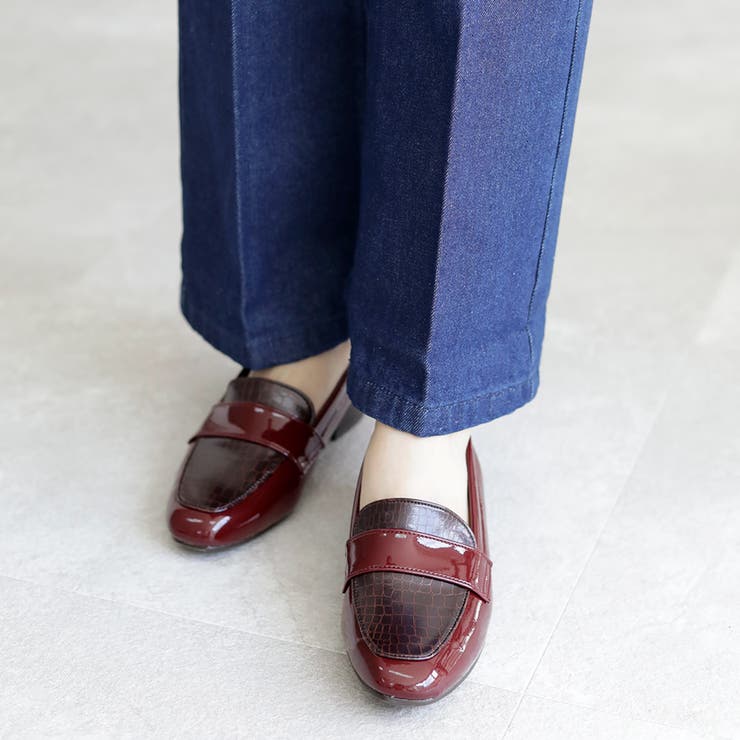 日本製 スクエアトゥ ローファー | SHOE FANTASY | 詳細画像48 