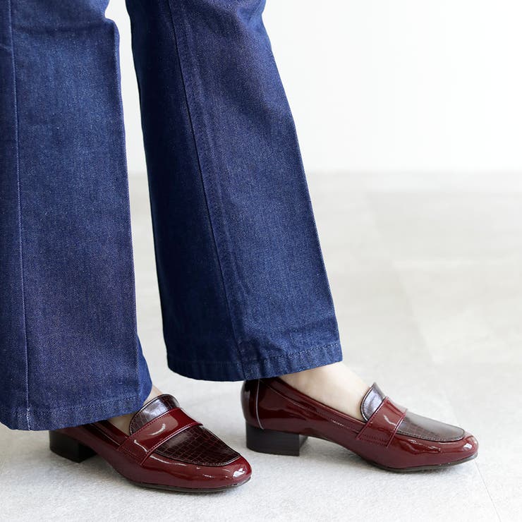 日本製 スクエアトゥ ローファー | SHOE FANTASY | 詳細画像49 