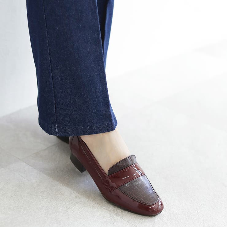 日本製 スクエアトゥ ローファー | SHOE FANTASY | 詳細画像51 