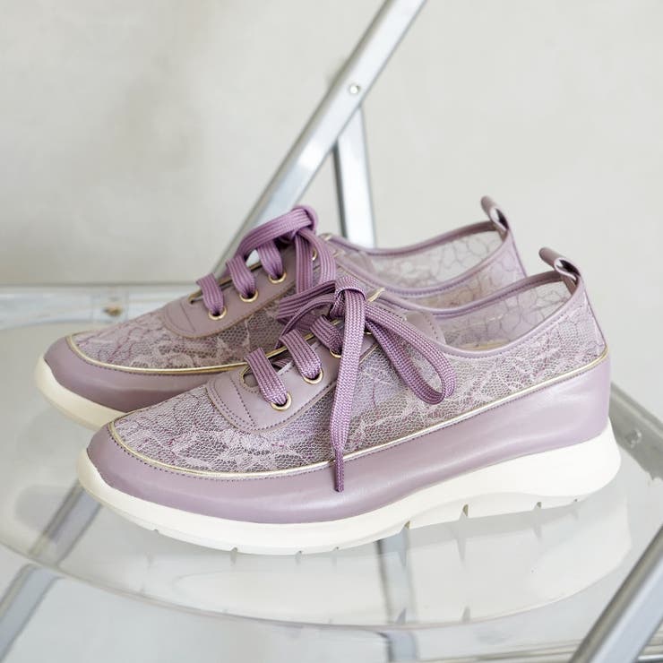 日本製 スニーカーレディース 3cmヒール 快適 軽量 | SHOE FANTASY | 詳細画像36 