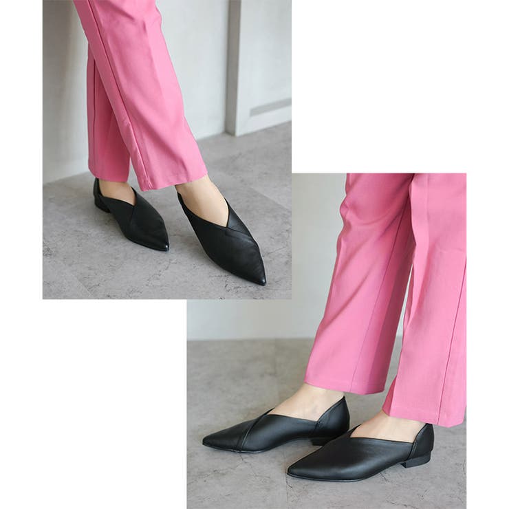 日本製 ポインテッドトゥ カジュアルシューズ 晴雨兼用 レイン | SHOE FANTASY | 詳細画像24 