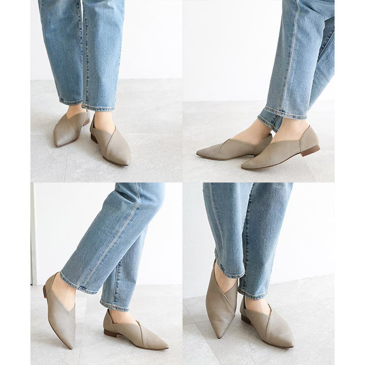 日本製 ポインテッドトゥ カジュアルシューズ 晴雨兼用 レイン | SHOE FANTASY | 詳細画像30 