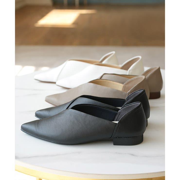 日本製 ポインテッドトゥ カジュアルシューズ 晴雨兼用 レイン | SHOE FANTASY | 詳細画像40 