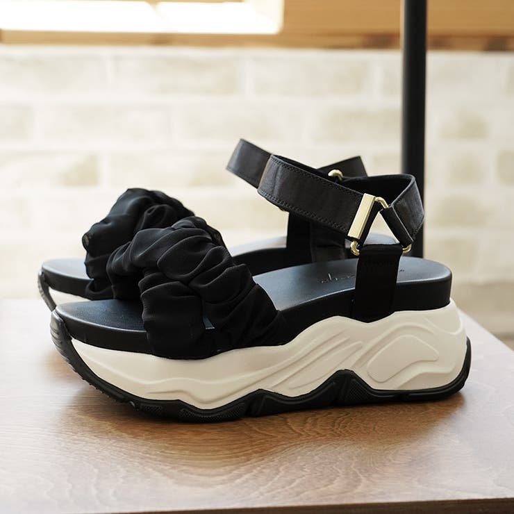 チュール クロスベルト スポーツサンダル スポサン 厚底 | SHOE FANTASY | 詳細画像22 