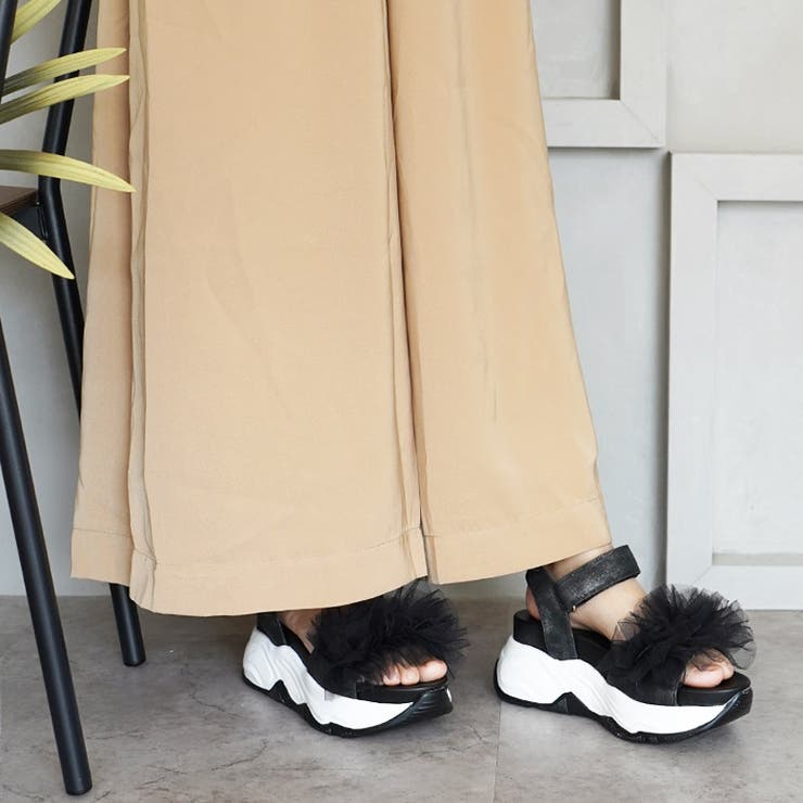 ボリュームチュール スポーツサンダル スポサン 厚底 | SHOE FANTASY | 詳細画像26 