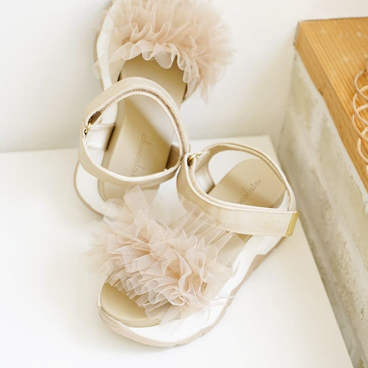 ボリュームチュール スポーツサンダル スポサン 厚底 | SHOE FANTASY | 詳細画像32 