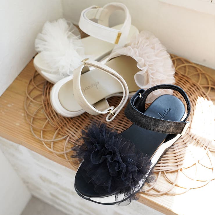 ボリュームチュール スポーツサンダル スポサン 厚底 | SHOE FANTASY | 詳細画像17 