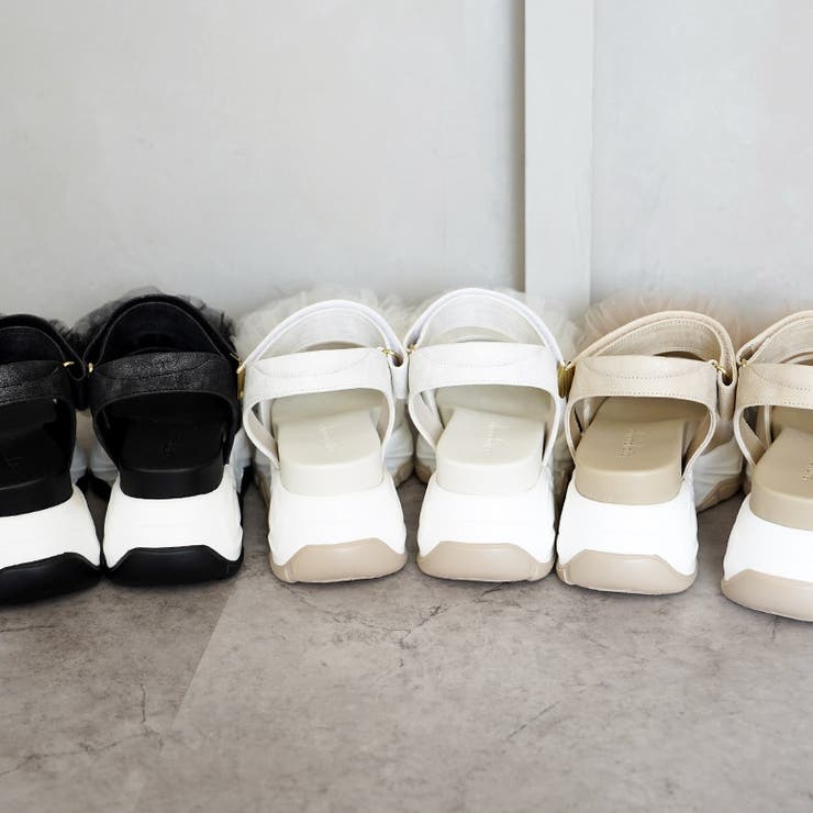 ボリュームチュール スポーツサンダル スポサン 厚底 | SHOE FANTASY | 詳細画像22 