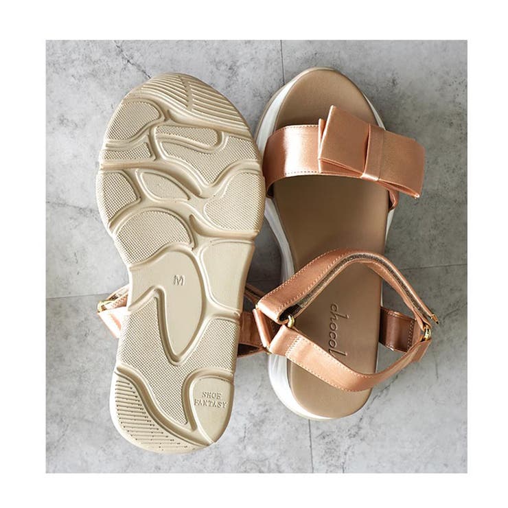 サテンリボン スポーツサンダル スポサン 厚底 | SHOE FANTASY | 詳細画像11 