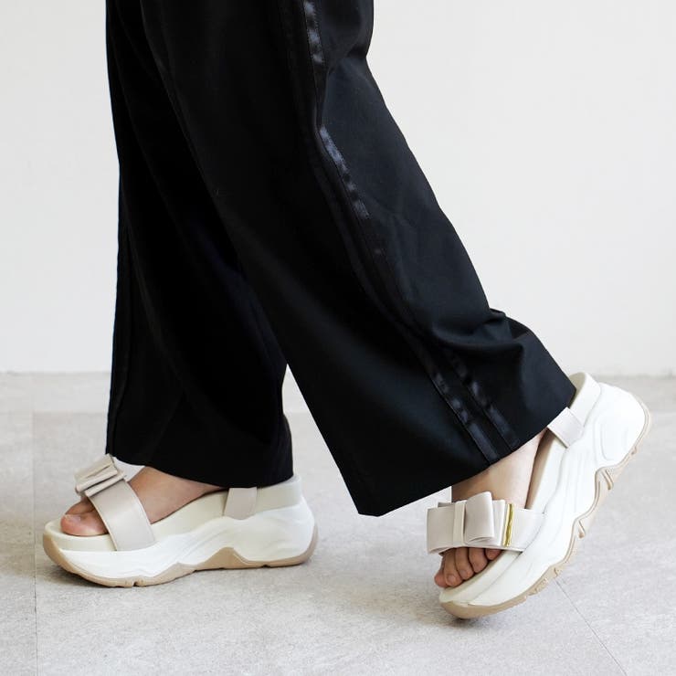 サテンリボン スポーツサンダル スポサン 厚底 | SHOE FANTASY | 詳細画像40 