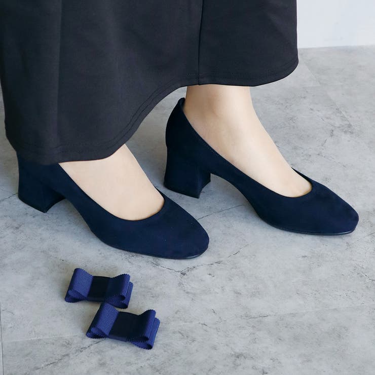 日本製 2way グログランリボン パンプス 晴雨兼用 レイン | SHOE FANTASY | 詳細画像24 