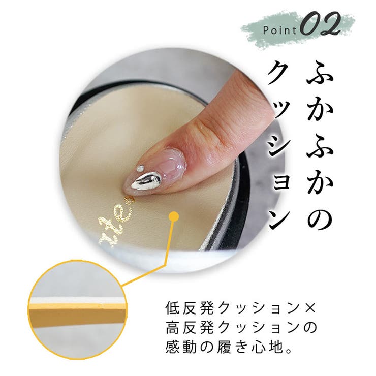 日本製 クロスベルト カジュアル サンダル ローヒール ぺたんこ | SHOE FANTASY | 詳細画像5 