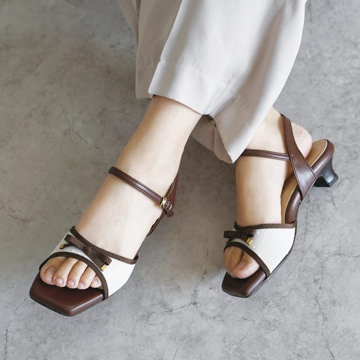 日本製 グログランリボン チュール レース サンダル | SHOE FANTASY | 詳細画像42 