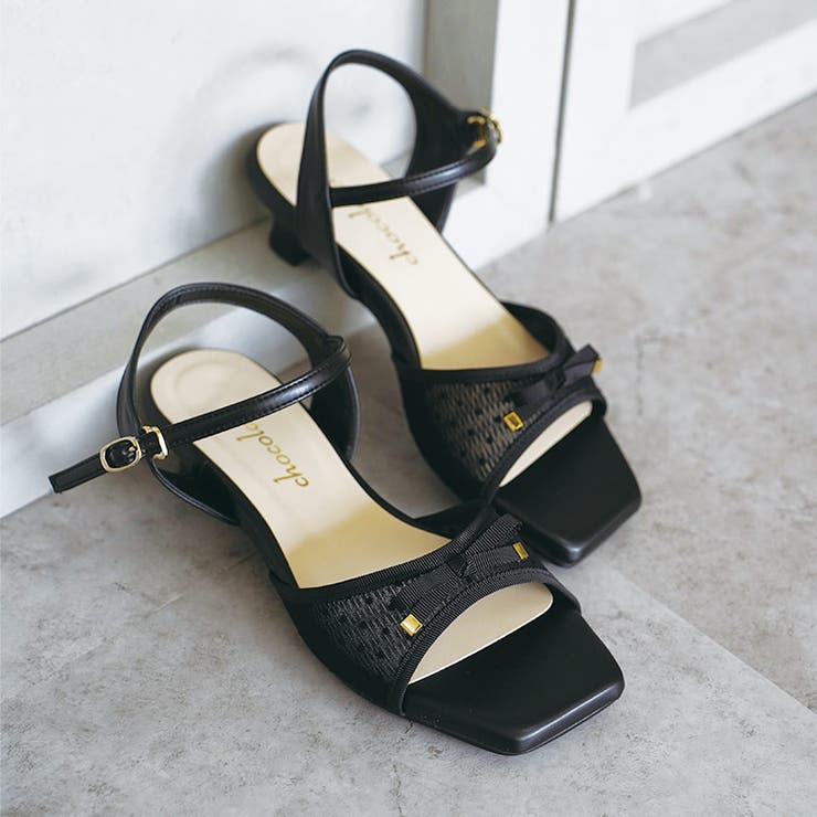 日本製 グログランリボン チュール レース サンダル | SHOE FANTASY | 詳細画像22 
