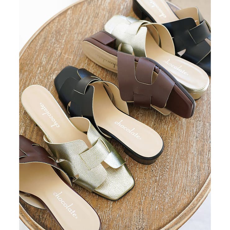 日本製 カットワークミュールサンダル 痛くない 柔らかい | SHOE FANTASY | 詳細画像22 