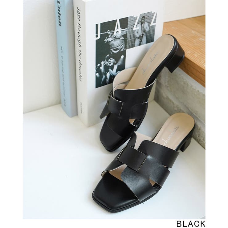 日本製 カットワークミュールサンダル 痛くない 柔らかい | SHOE FANTASY | 詳細画像23 