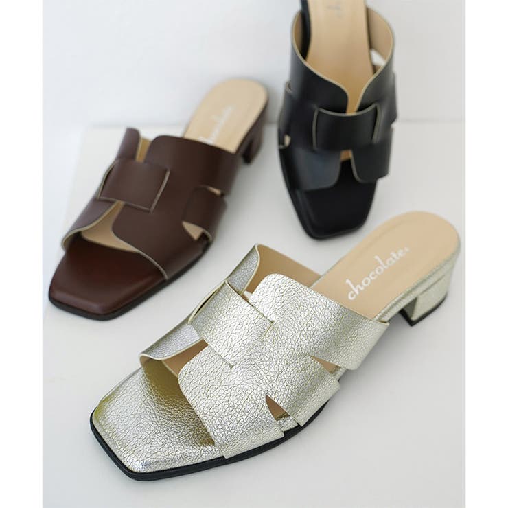 日本製 カットワークミュールサンダル 痛くない 柔らかい | SHOE FANTASY | 詳細画像33 