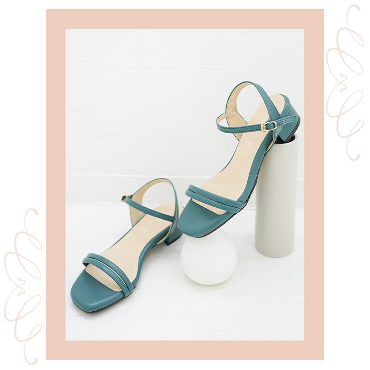 日本製 ダブルベルト ストラップ サンダル 痛くない 柔らかい | SHOE FANTASY | 詳細画像5 