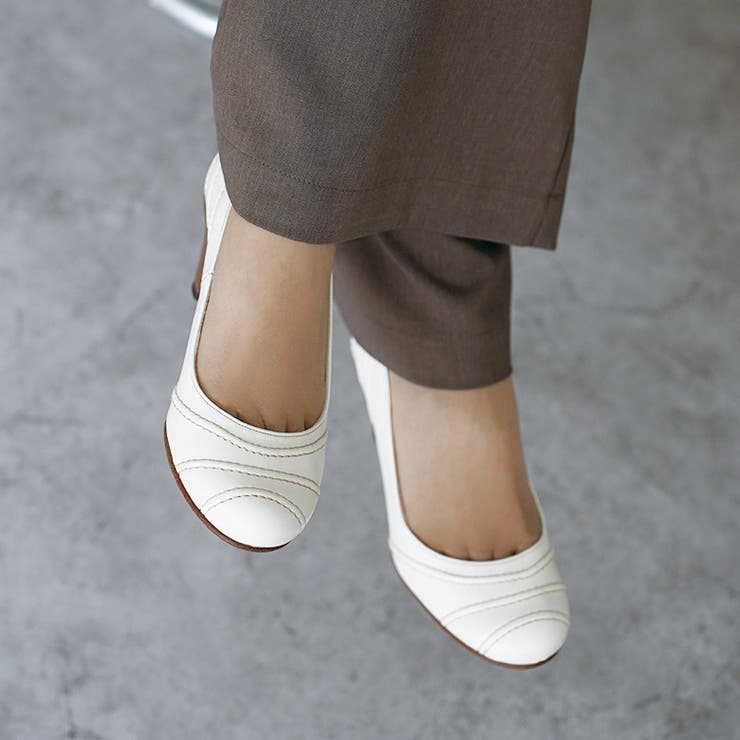 日本製 シンプルステッチパンプス 結婚式 | SHOE FANTASY | 詳細画像18 