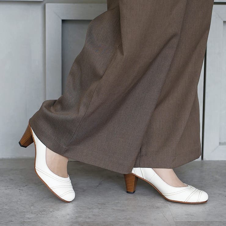 日本製 シンプルステッチパンプス 結婚式 | SHOE FANTASY | 詳細画像19 