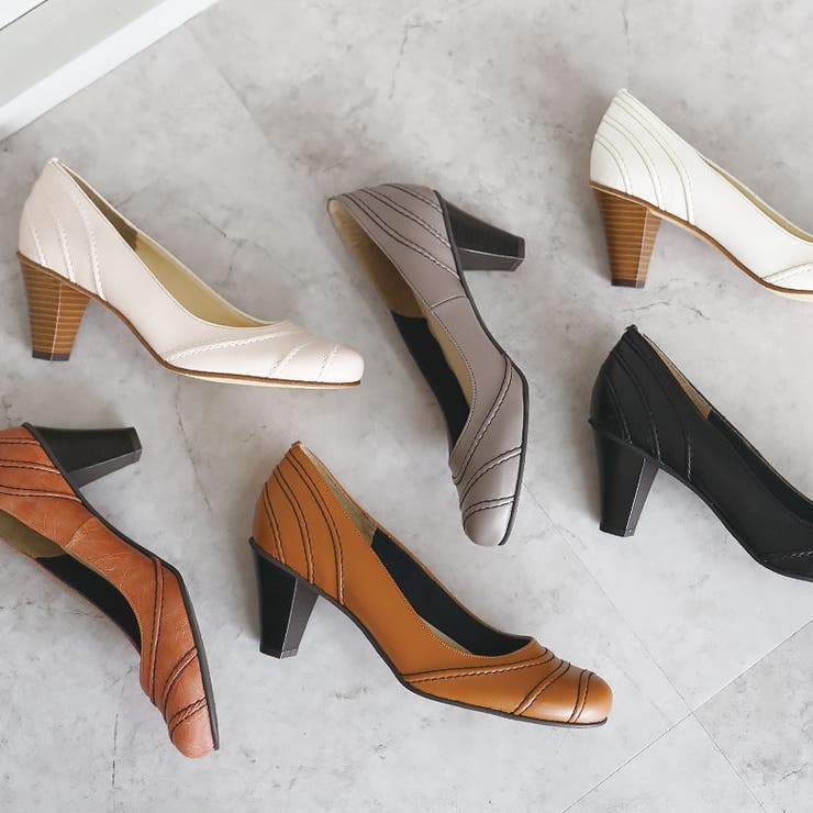 日本製 シンプルステッチパンプス 結婚式 | SHOE FANTASY | 詳細画像7 