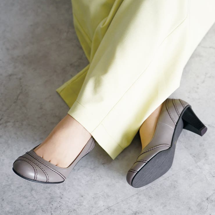 日本製 シンプルステッチパンプス 結婚式 | SHOE FANTASY | 詳細画像15 