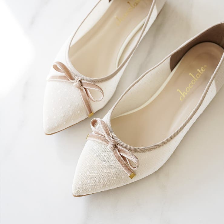 日本製 ドットチュール バレエシューズ | SHOE FANTASY | 詳細画像17 