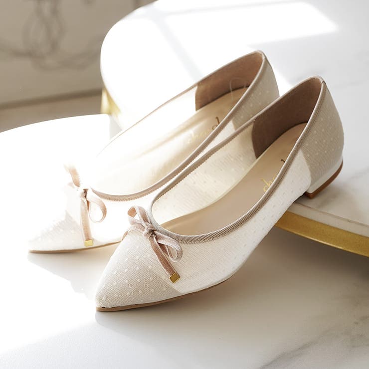 日本製 ドットチュール バレエシューズ | SHOE FANTASY | 詳細画像18 