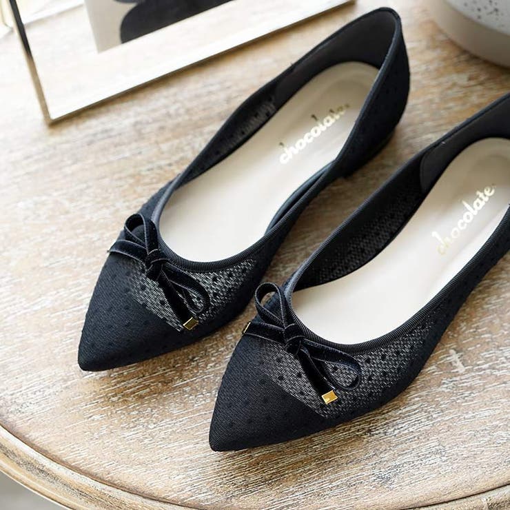 日本製 ドットチュール バレエシューズ | SHOE FANTASY | 詳細画像9 