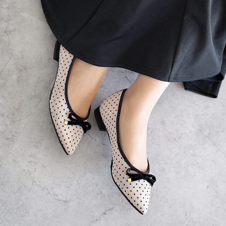 日本製 ドットチュール バレエシューズ | SHOE FANTASY | 詳細画像29 