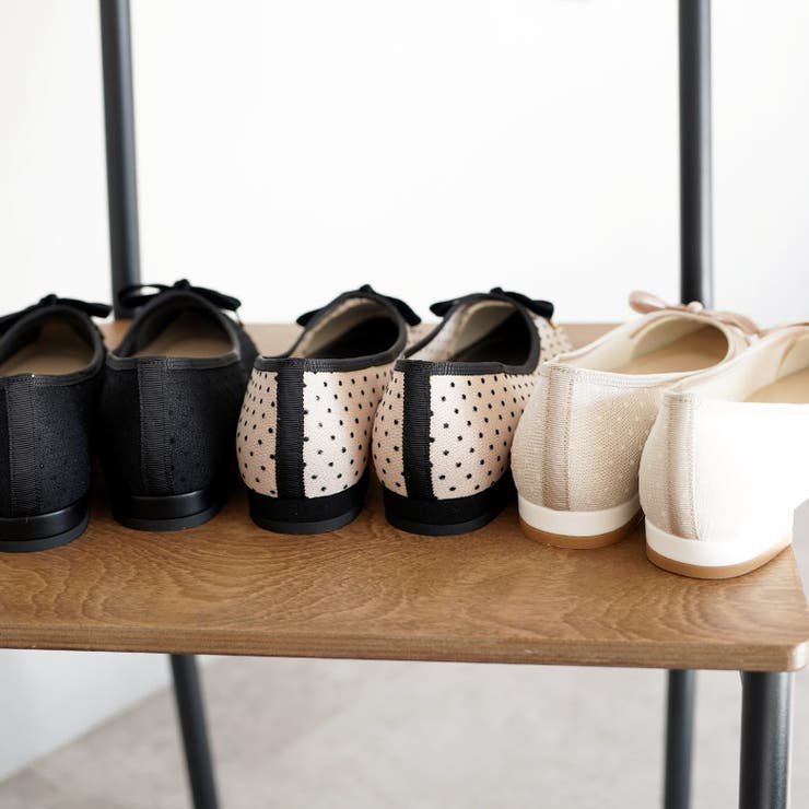 日本製 ドットチュール バレエシューズ | SHOE FANTASY | 詳細画像6 