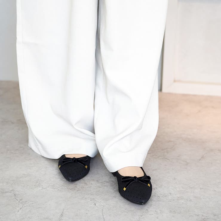 日本製 ドットチュール バレエシューズ | SHOE FANTASY | 詳細画像14 