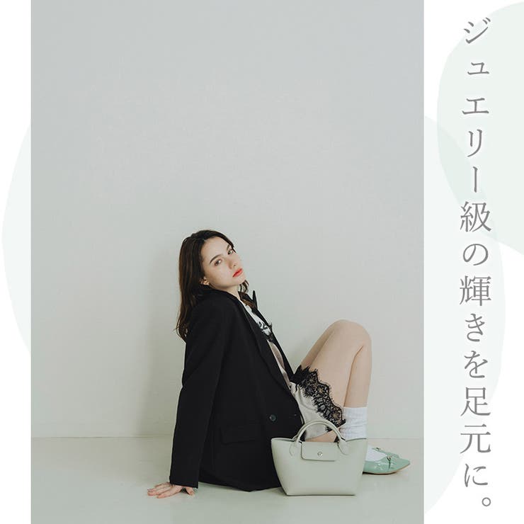 日本製 ポインテッドトゥ バックル レインパンプス 晴雨兼用 | SHOE FANTASY | 詳細画像5 