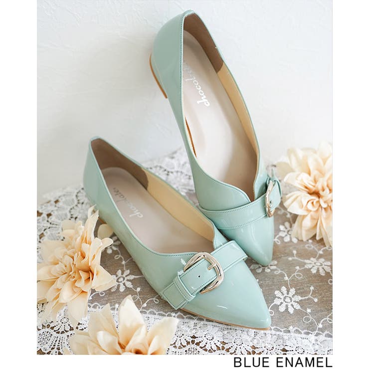 日本製 ポインテッドトゥ バックル レインパンプス 晴雨兼用 | SHOE FANTASY | 詳細画像37 
