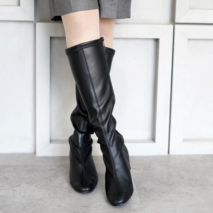 秋冬新作 日本製 スクエアトゥ | SHOE FANTASY | 詳細画像17 