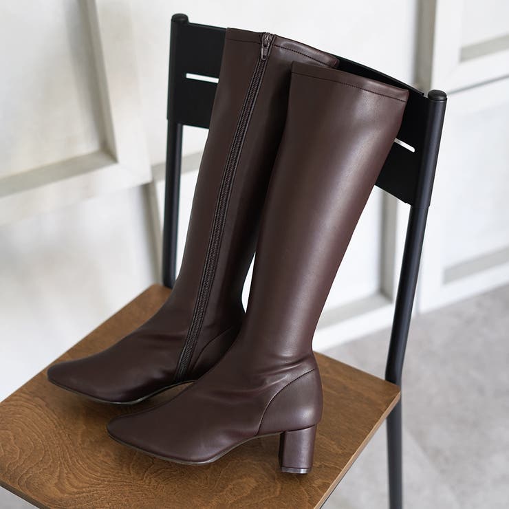 秋冬新作 日本製 スクエアトゥ | SHOE FANTASY | 詳細画像19 