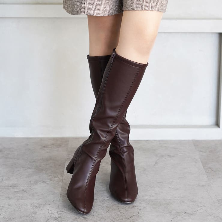 秋冬新作 日本製 スクエアトゥ | SHOE FANTASY | 詳細画像23 