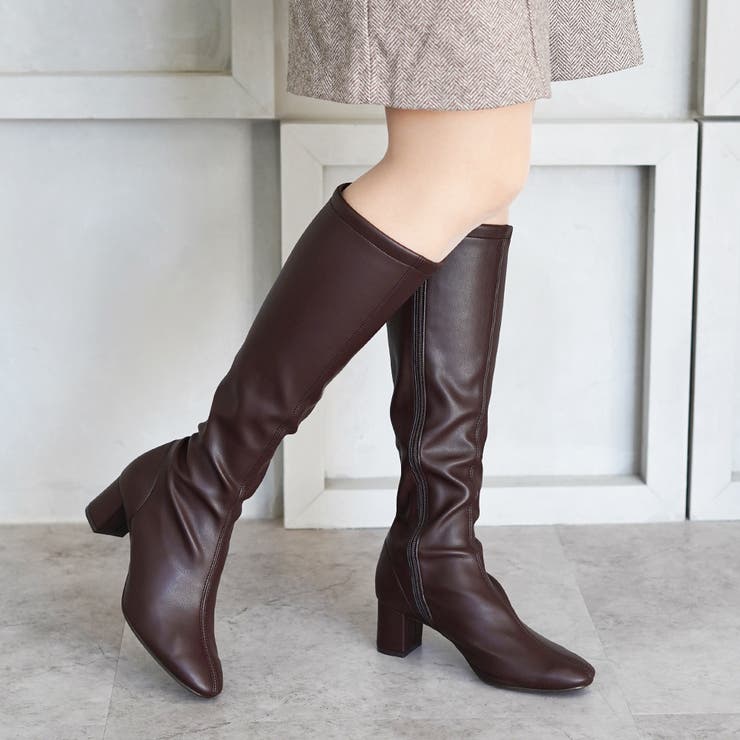 秋冬新作 日本製 スクエアトゥ | SHOE FANTASY | 詳細画像24 