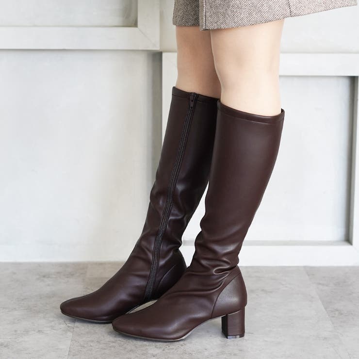 秋冬新作 日本製 スクエアトゥ | SHOE FANTASY | 詳細画像25 