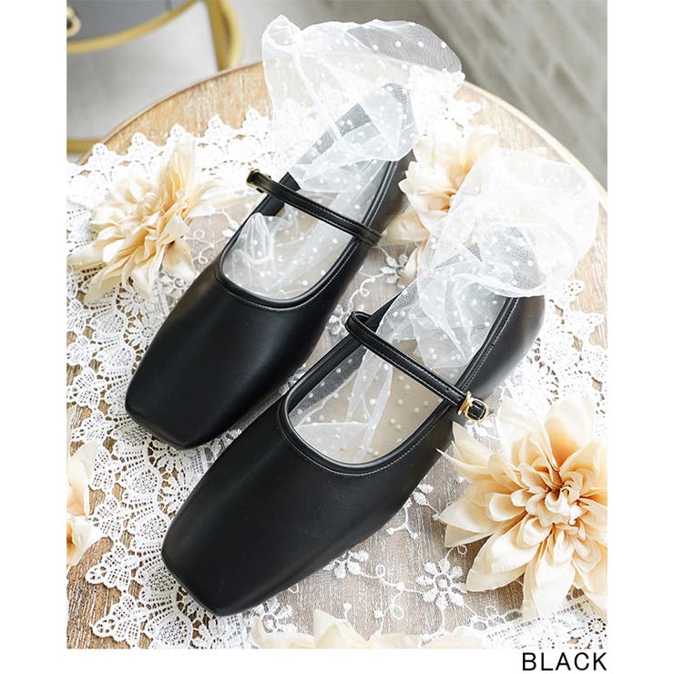 日本製 スクエアトゥ メリージェーン レインパンプス 晴雨兼用 | SHOE FANTASY | 詳細画像22 