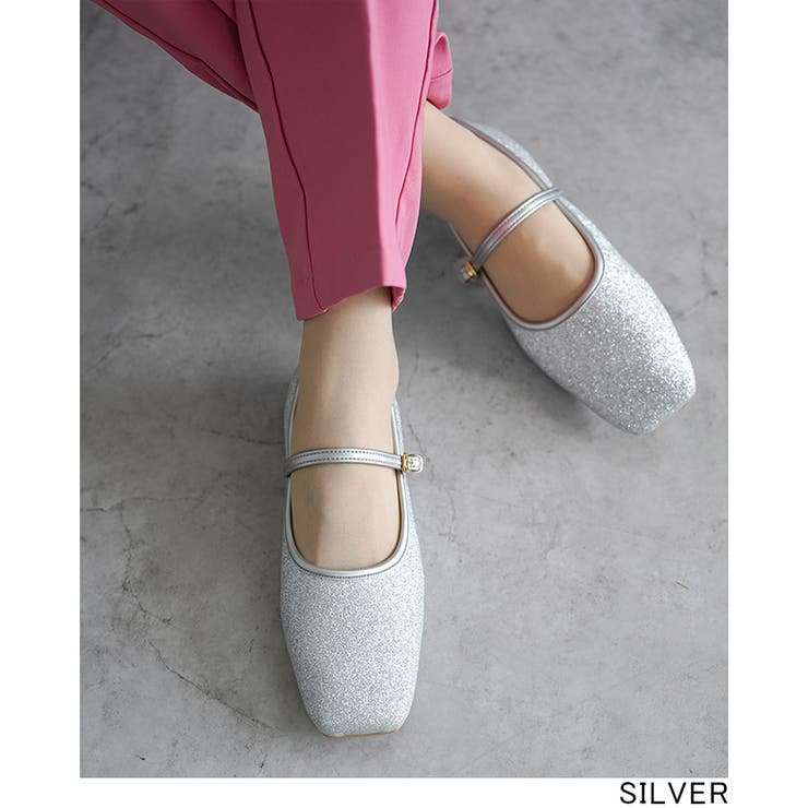 日本製 スクエアトゥ メリージェーン レインパンプス 晴雨兼用 | SHOE FANTASY | 詳細画像38 