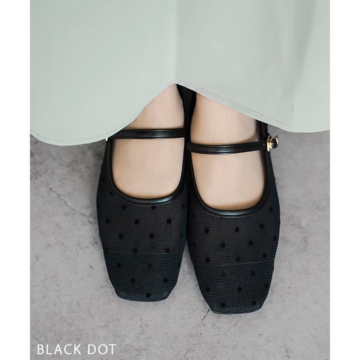 日本製 チュール メリージェーンパンプス | SHOE FANTASY | 詳細画像17 