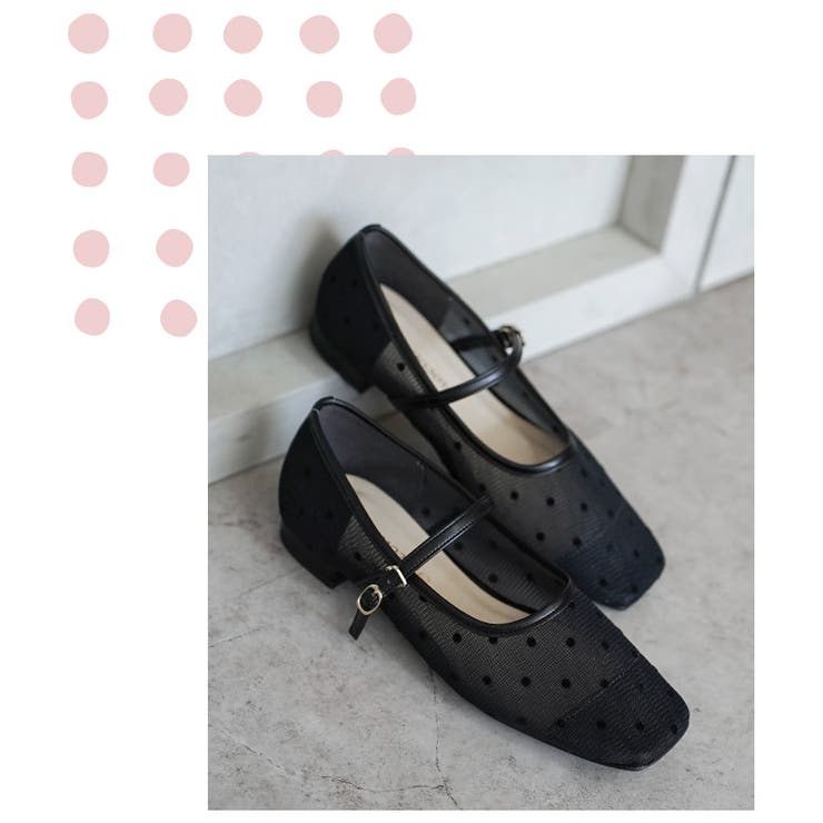 日本製 チュール メリージェーンパンプス | SHOE FANTASY | 詳細画像5 